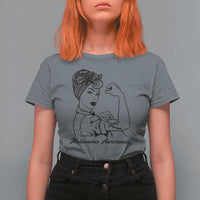 Melanoma Awareness Strong Woman T Shirt For Women Feminist Warrior