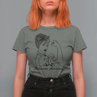 Melanoma Awareness Strong Woman T Shirt For Women Feminist Warrior