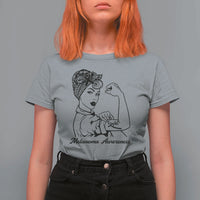 Melanoma Awareness Strong Woman T Shirt For Women Feminist Warrior
