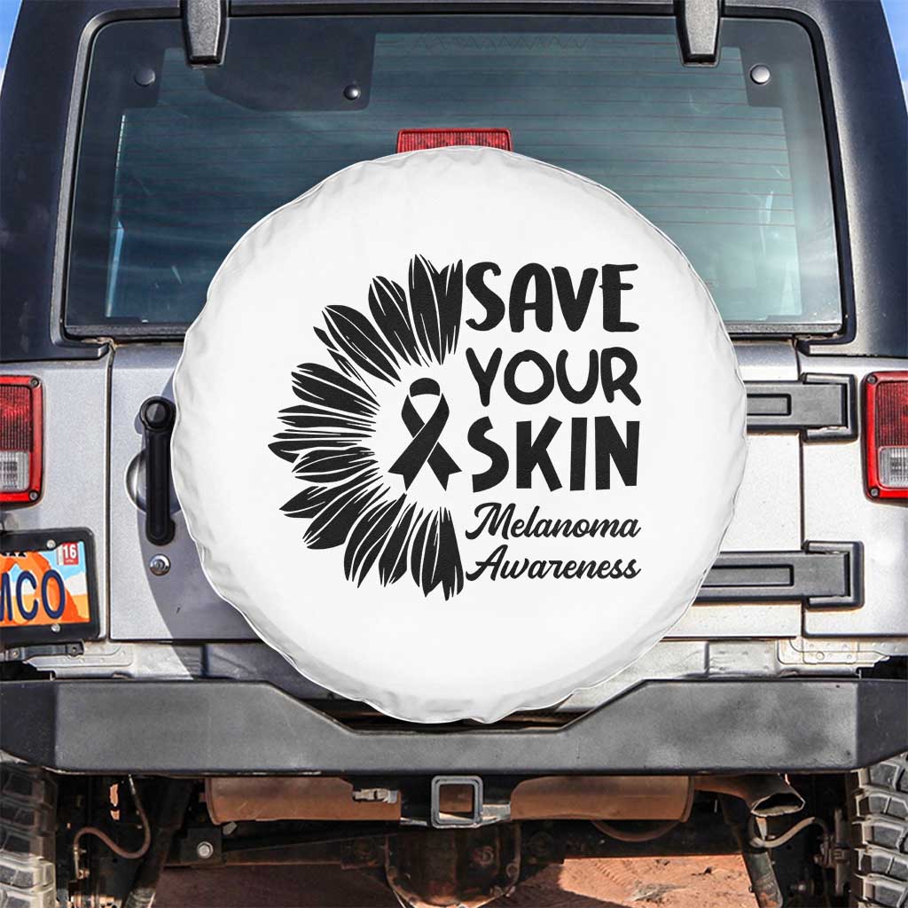 Skin Cancer Fighter Spare Tire Cover Save Your Skin