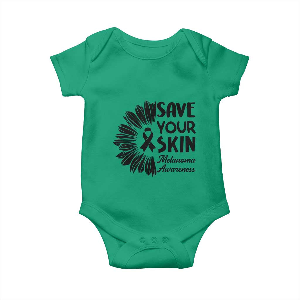 Skin Cancer Fighter Baby Onesie Save Your Skin