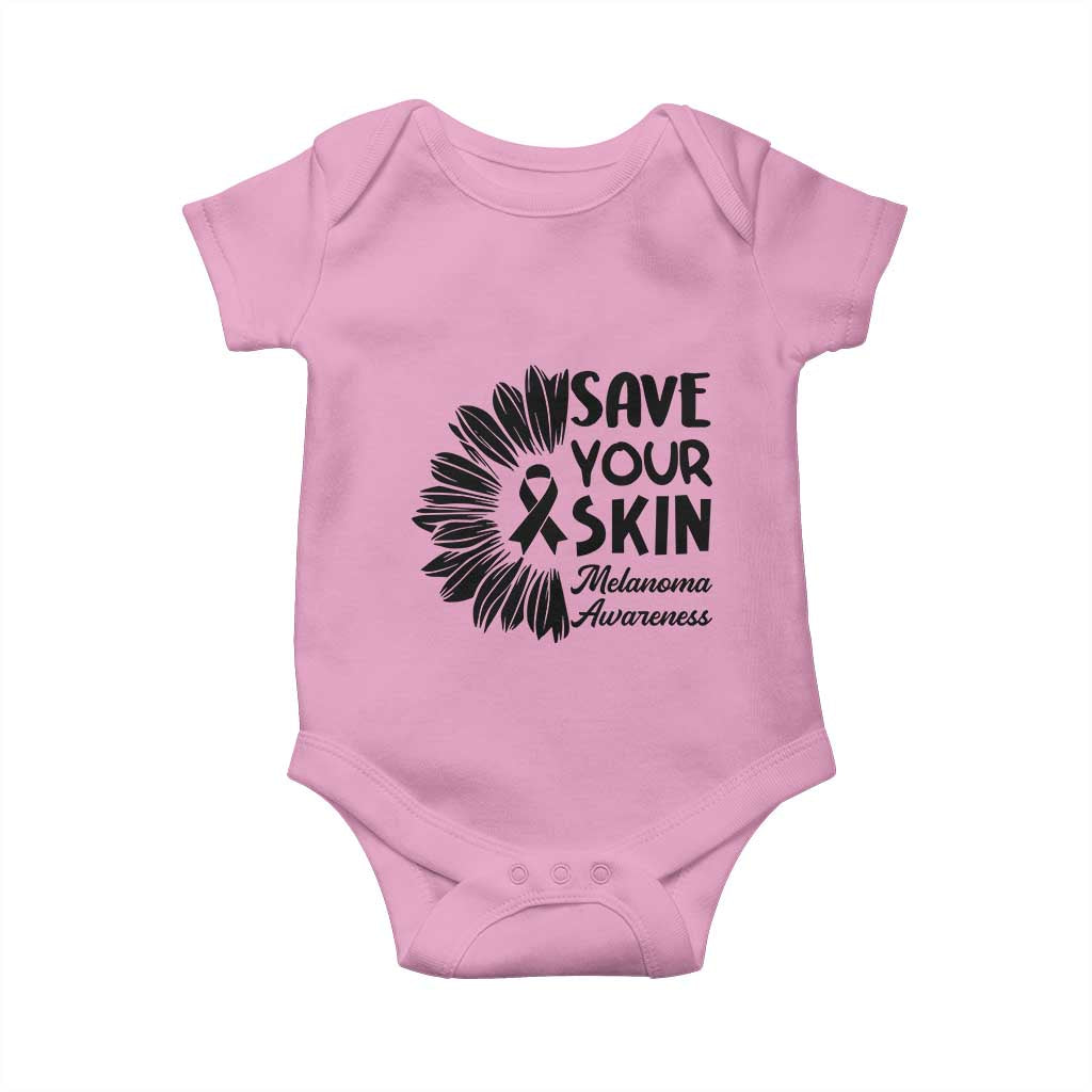 Skin Cancer Fighter Baby Onesie Save Your Skin