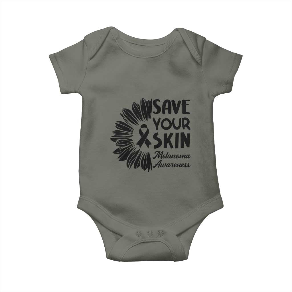 Skin Cancer Fighter Baby Onesie Save Your Skin