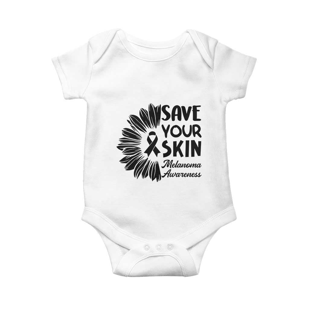 Skin Cancer Fighter Baby Onesie Save Your Skin