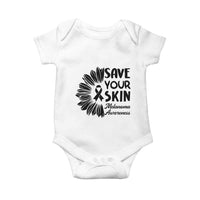 Skin Cancer Fighter Baby Onesie Save Your Skin