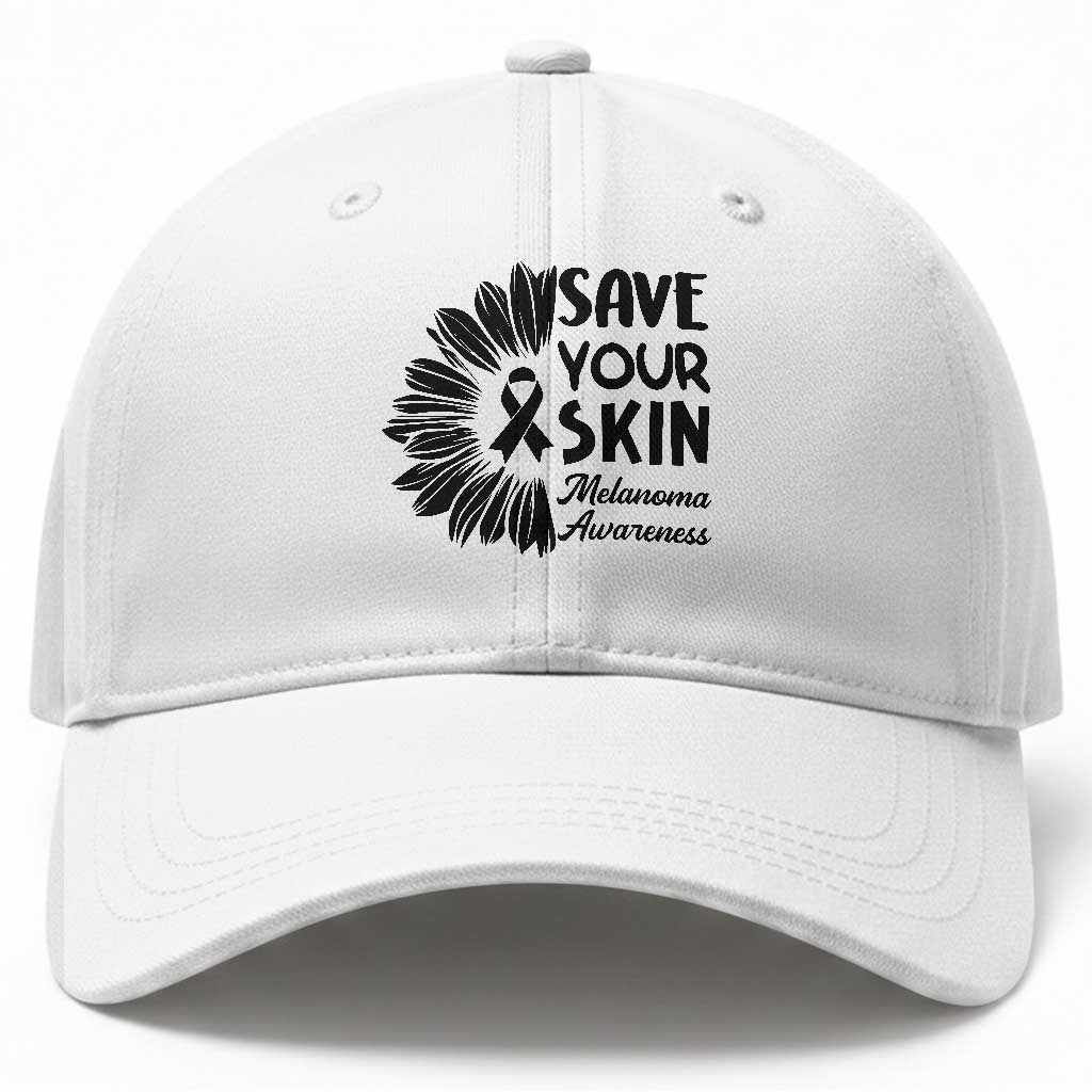 Skin Cancer Fighter Baseball Cap Save Your Skin
