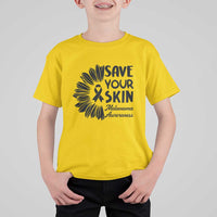 Skin Cancer Fighter T Shirt For Kid Save Your Skin