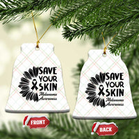 Skin Cancer Fighter Ceramic Ornament Save Your Skin