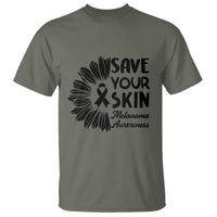 Skin Cancer Fighter T Shirt Save Your Skin