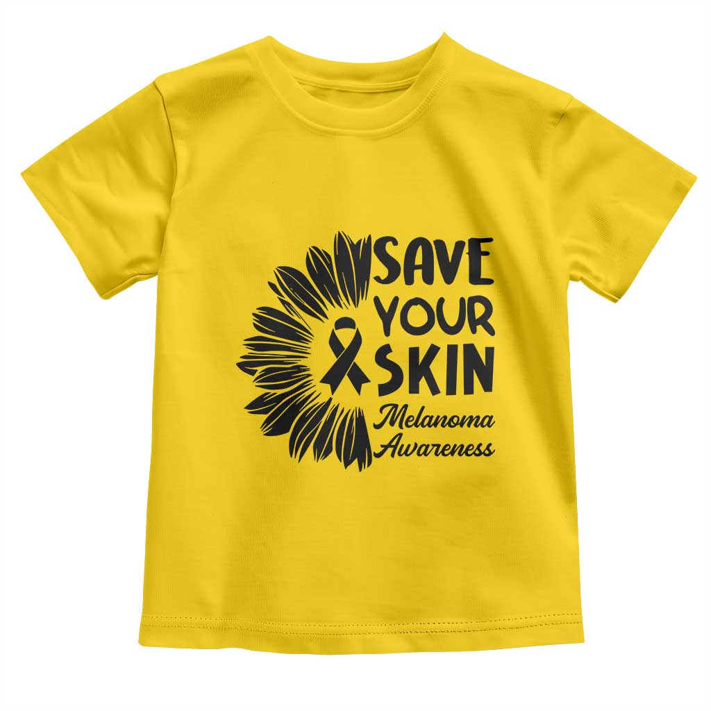 Skin Cancer Fighter Toddler T Shirt Save Your Skin