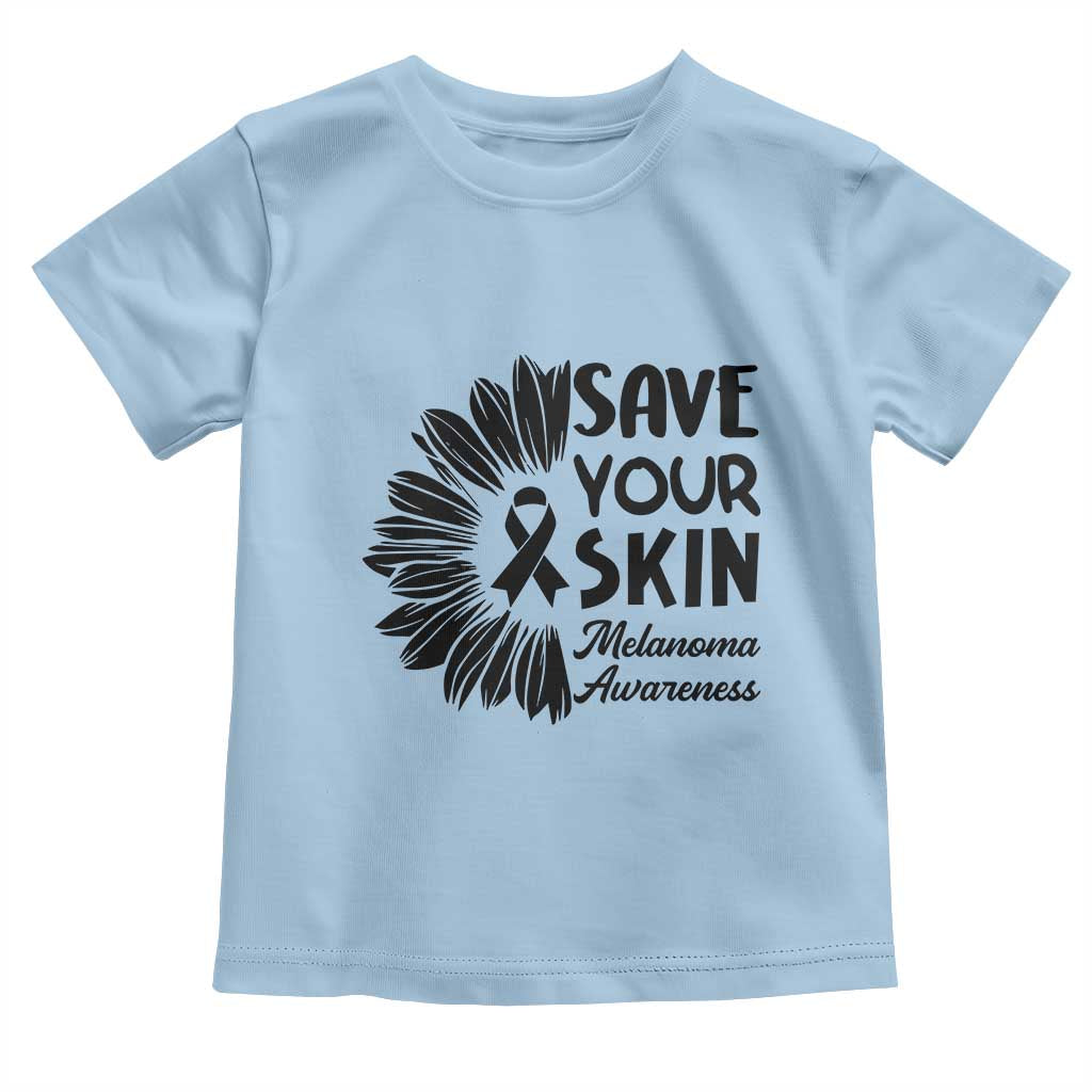 Skin Cancer Fighter Toddler T Shirt Save Your Skin