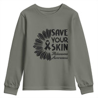 Skin Cancer Fighter Youth Sweatshirt Save Your Skin