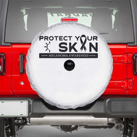 Melanoma Prevention Awareness Spare Tire Cover Protect Your Skin