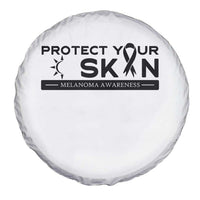 Melanoma Prevention Awareness Spare Tire Cover Protect Your Skin