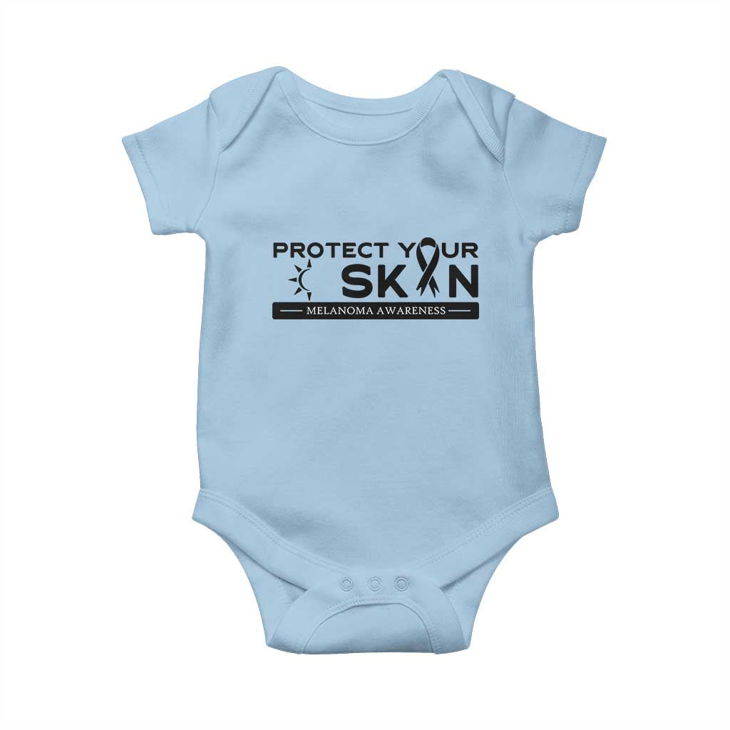 Melanoma Prevention Awareness Baby Onesie Protect Your Skin