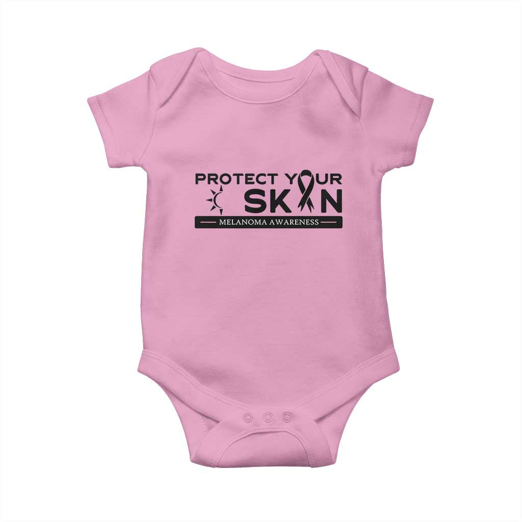 Melanoma Prevention Awareness Baby Onesie Protect Your Skin