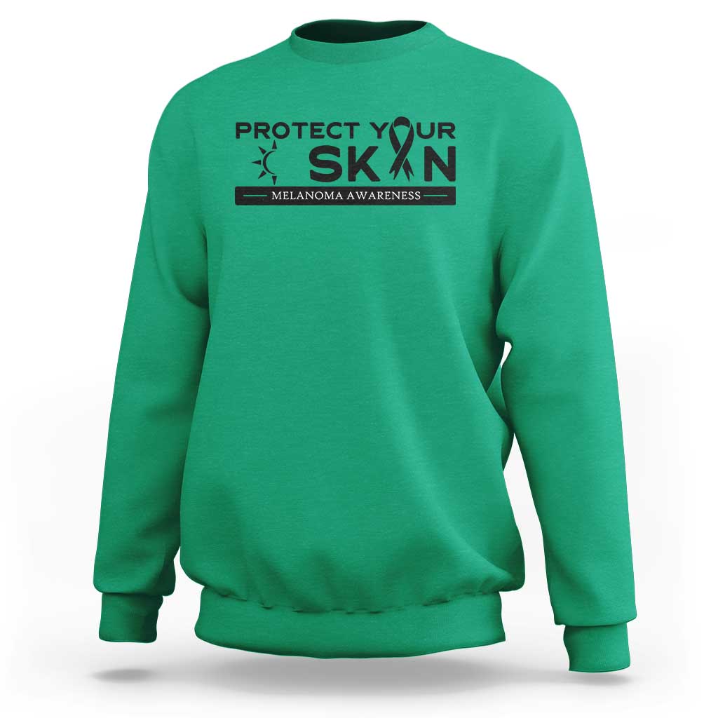 Melanoma Prevention Awareness Sweatshirt Protect Your Skin