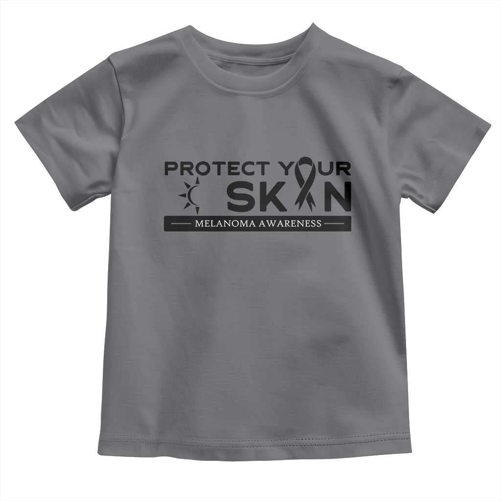 Melanoma Prevention Awareness Toddler T Shirt Protect Your Skin