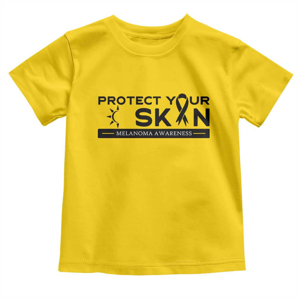 Melanoma Prevention Awareness Toddler T Shirt Protect Your Skin