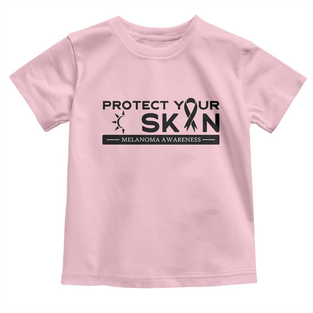 Melanoma Prevention Awareness Toddler T Shirt Protect Your Skin
