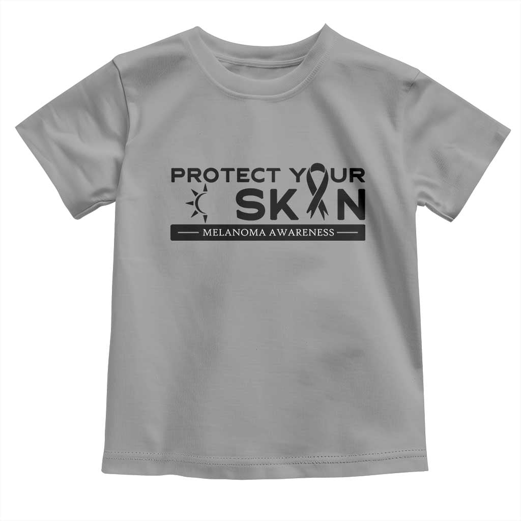 Melanoma Prevention Awareness Toddler T Shirt Protect Your Skin