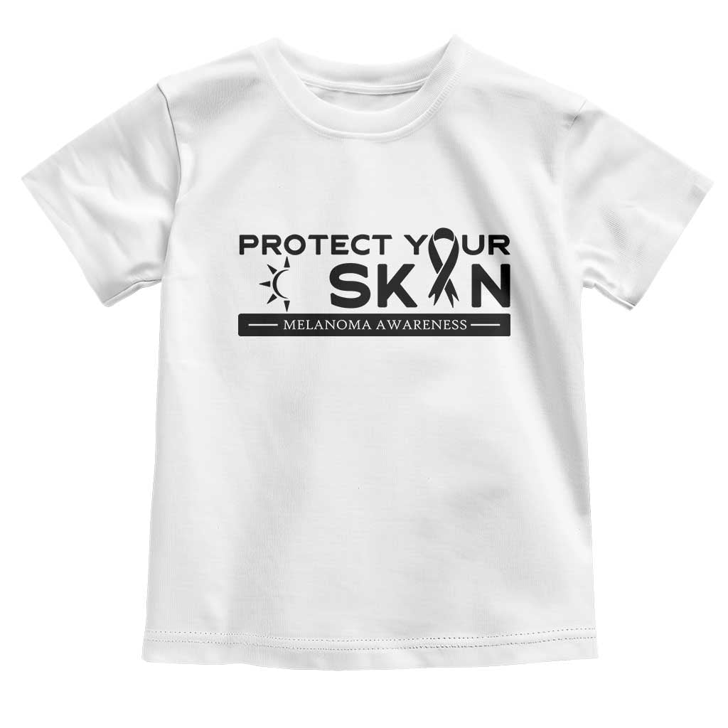 Melanoma Prevention Awareness Toddler T Shirt Protect Your Skin