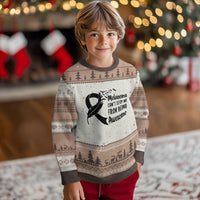 Melanoma Cant Stop Me From Being Awesome Ugly Christmas Sweater Support Squad Gift