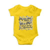 Melanoma Awareness Support Squad Baby Onesie Melanoma Can't Stop Me