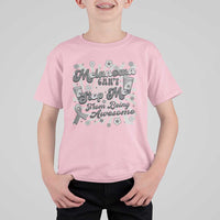 Melanoma Awareness Support Squad T Shirt For Kid Melanoma Can't Stop Me