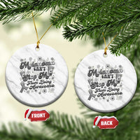 Melanoma Awareness Support Squad Ceramic Ornament Melanoma Can't Stop Me