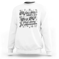Melanoma Awareness Support Squad Sweatshirt Melanoma Can't Stop Me