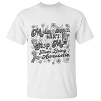 Melanoma Awareness Support Squad T Shirt Melanoma Can't Stop Me