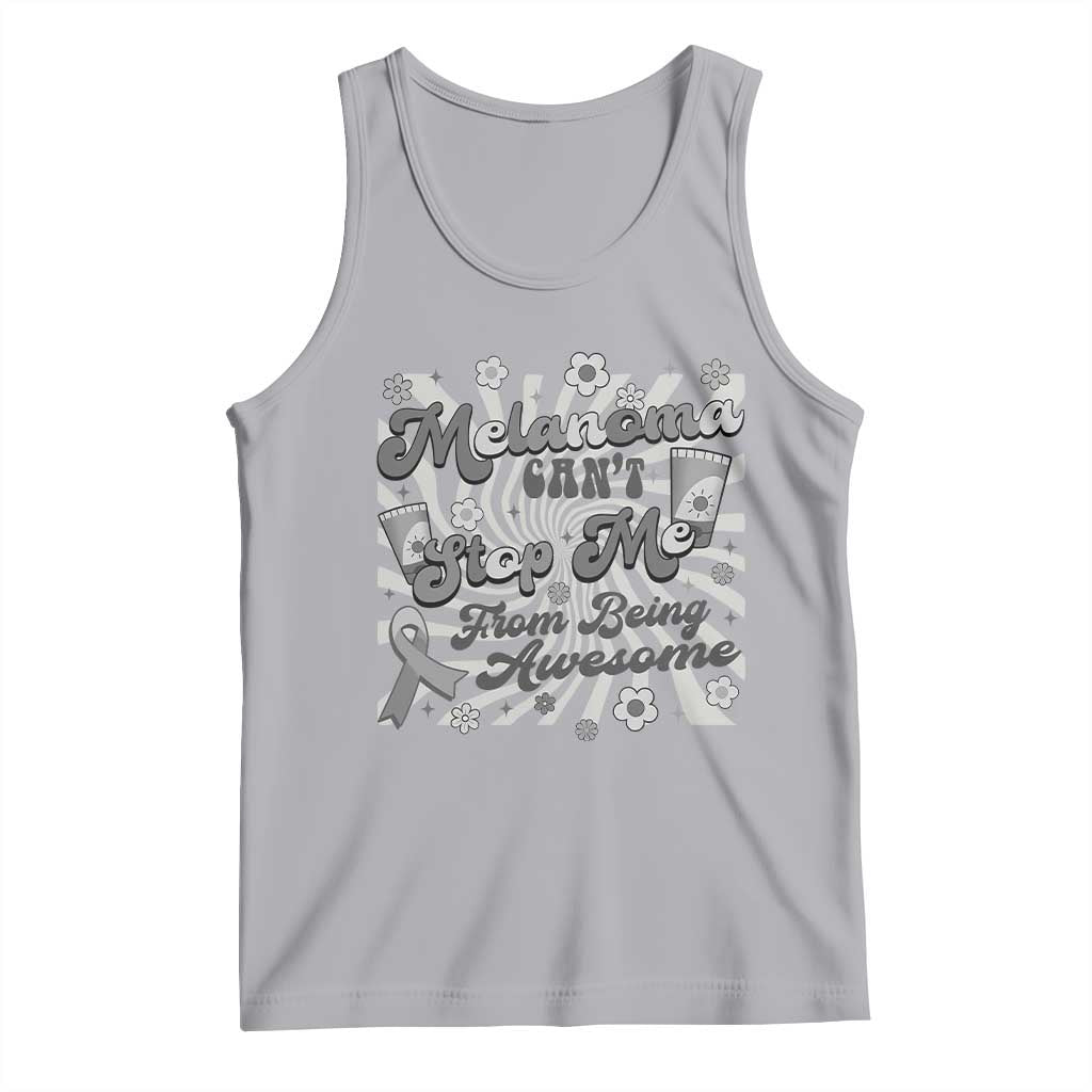 Melanoma Awareness Support Squad Tank Top Melanoma Can't Stop Me
