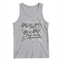 Melanoma Awareness Support Squad Tank Top Melanoma Can't Stop Me