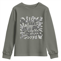Melanoma Awareness Support Squad Youth Sweatshirt Melanoma Can't Stop Me