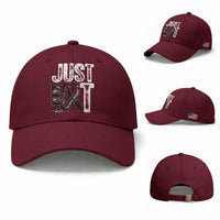 Skin Cancer Warrior Awareness Fighter Baseball Cap Just Cure It