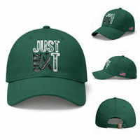 Skin Cancer Warrior Awareness Fighter Baseball Cap Just Cure It