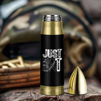 Skin Cancer Warrior Awareness Fighter Bullet Tumbler Just Cure It