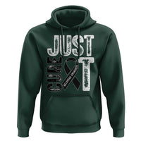 Skin Cancer Warrior Awareness Fighter Hoodie Just Cure It