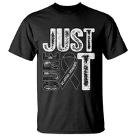 Skin Cancer Warrior Awareness Fighter T Shirt Just Cure It