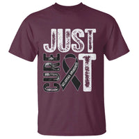 Skin Cancer Warrior Awareness Fighter T Shirt Just Cure It