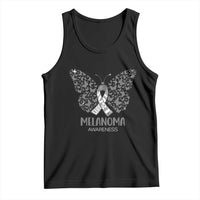 Just Cure It Tank Top Melanoma Warrior Butterfly Support