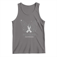 Just Cure It Tank Top Melanoma Warrior Butterfly Support