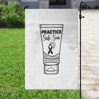 Skin Cancer Prevention Garden Flag Practice Safe Sun Awareness Gift