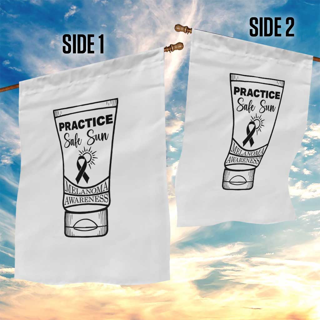 Skin Cancer Prevention Garden Flag Practice Safe Sun Awareness Gift