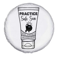 Skin Cancer Prevention Spare Tire Cover Practice Safe Sun Awareness Gift