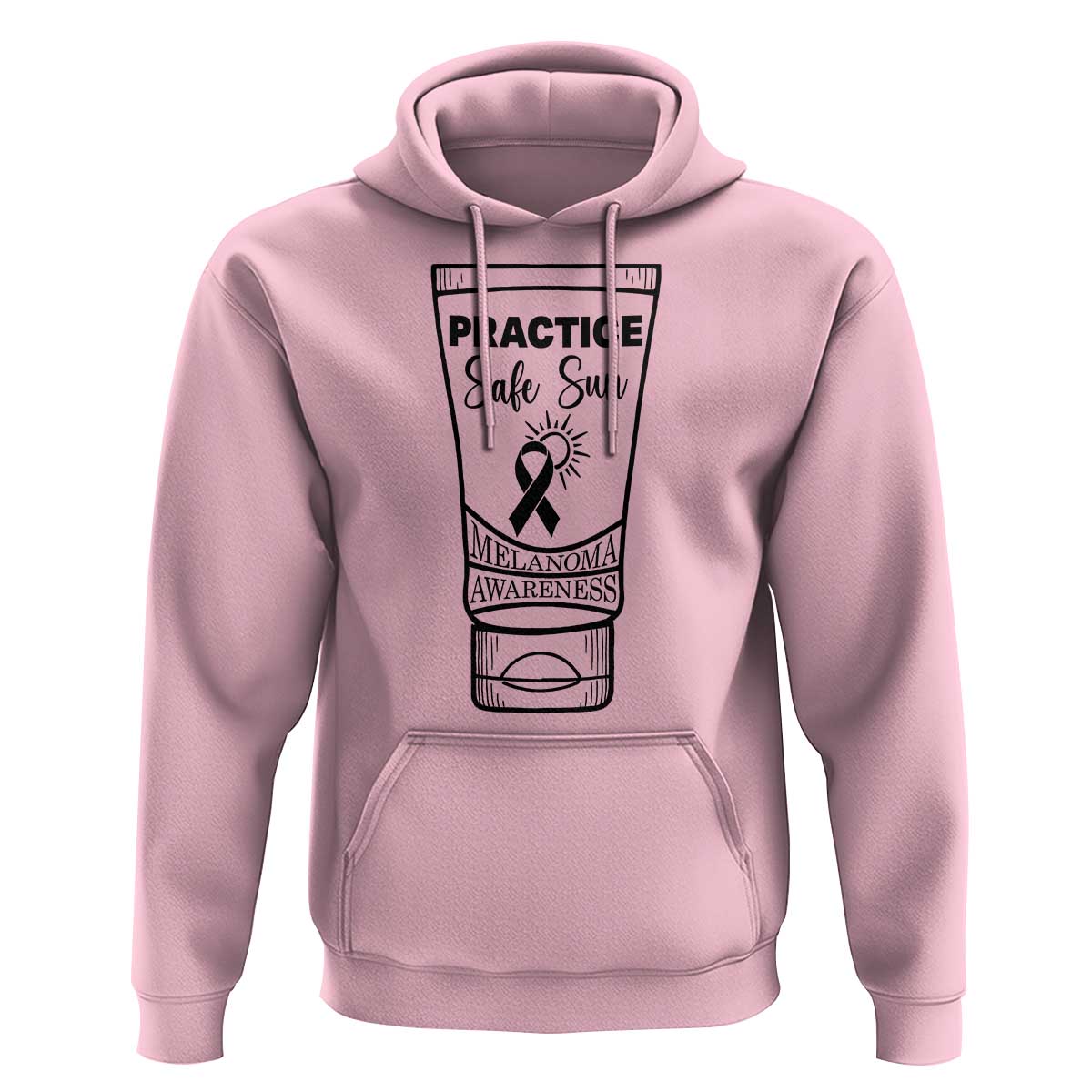 Skin Cancer Prevention Hoodie Practice Safe Sun Awareness Gift
