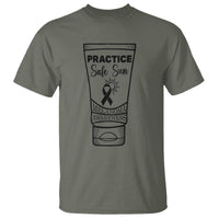 Skin Cancer Prevention T Shirt Practice Safe Sun Awareness Gift