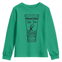 Skin Cancer Prevention Youth Sweatshirt Practice Safe Sun Awareness Gift