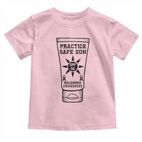 Practice Safe Sun Toddler T Shirt Funny Melanoma Skin Cancer Graphic